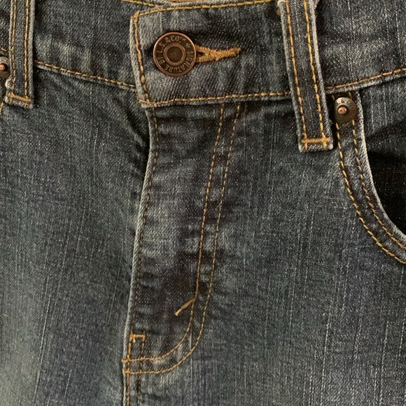 Signature by Levi Strauss Blue Straight-Leg Jeans - Picture 4 of 14